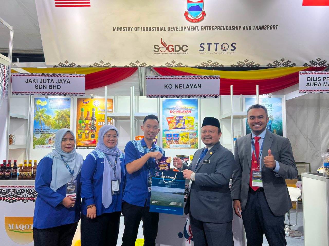 Penyertaan Ko-Nelayan di Borneo International Halal Showcase (BIHAS) 2026